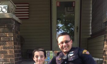 Police Officer Gives His Personal Pokemon Collection To A Boy Who Had His Collection Stolen