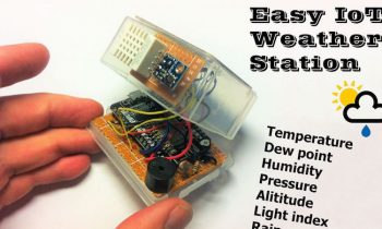 Build Your Own Internet-Connected Handheld Weather Station