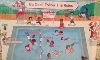 People Are Complaining This Red Cross Pool Safety Poster Is Racist When It's Not