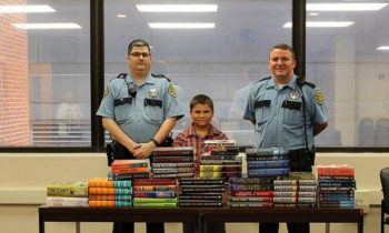 5th Grader Uses His Allowance Money To Donate 100 Books To The Local Jail