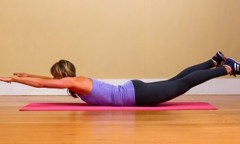 Superman Pose: Tone Up Ab Muscle And Relieve Back Pain In A Minute