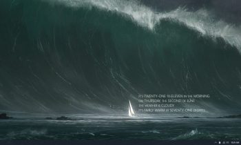 The Stormy Sea Desktop