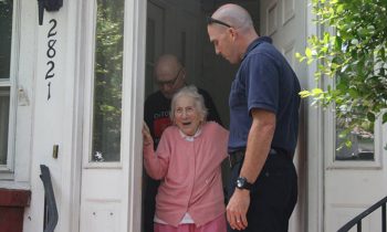 See Why An Entire Fire Department Lined Up Outside This Elderly Womans House