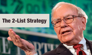 Warren Buffett Says Most People End up Being Average Because They Don't Keep This List