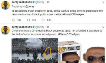 DeRay McKesson Thinks ‘War Of The Planet Of The Apes’ Is About Him