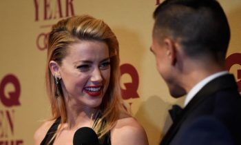 Amber Heard Did The GQ Men Of The Year Awards