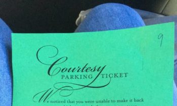 The City Of Victoriaand#039;s Parking Tickets Ask You To Pay It Forward