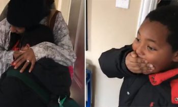 8-Year-Old Boy, Homeless For Years, Gets His Own Bed For The First Time And Cries Tears Of Joy