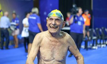 99-Year-Old Australian Swimmer Breaks World Record