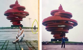 Married Couple In China Discover They Appeared In The Same Photo As Teenagers