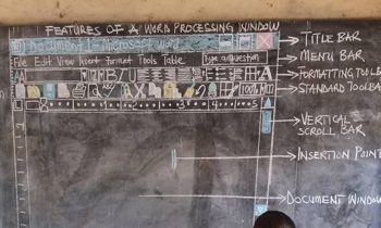 Ghanaian Teacher Who Drew Microsoft Word On A Chalk Board For His Students Gets Computers Donated