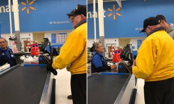 A Young Man Tells A Veteran and#039;Iand#039;m Grateful For Youand#039; And Pays For His Items At Walmart