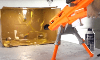 Nerf blaster goes next-level with propane power