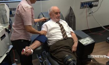 Man Who Has Saved The Lives Of Over 2 Million Babies Makes His Final Blood Donation