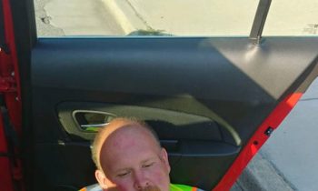 and#039;This Is Why I Do The Joband#039;: Firefighter Cradles Baby After Car Accident