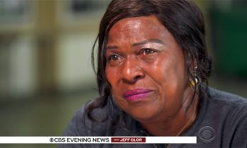 School Cafeteria Worker Feeds The Hungry Well After Lunch Hour Ends