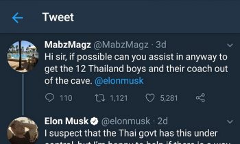 Twitter User Convinces Elon Musk To Help The Boysand#039; Soccer Team Trapped In A Cave