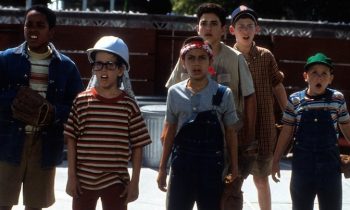 Guy Wearing ‘The Sandlot’ Shirt Poses With Cast (And Has No Clue)