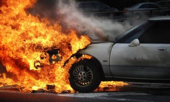 C’mon, Guys: Bro Rushes To His Burning Car To Light Cigarette Following Drunken Crash