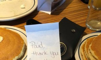 Recovering Addict Pays Tab At IHOP For EMTs