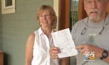 Couple Is Evacuated During Wildfire, Returns Home And Finds Note From Firefighter