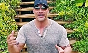 The Rock Shows Off Massive Jungle Cruise Set in New Video